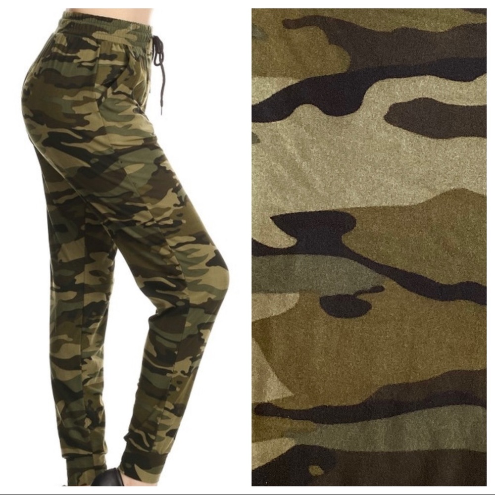 Camo Jogger Pants
